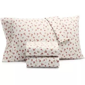 MARTHA STEWART Flannel Sheet Set FULL
